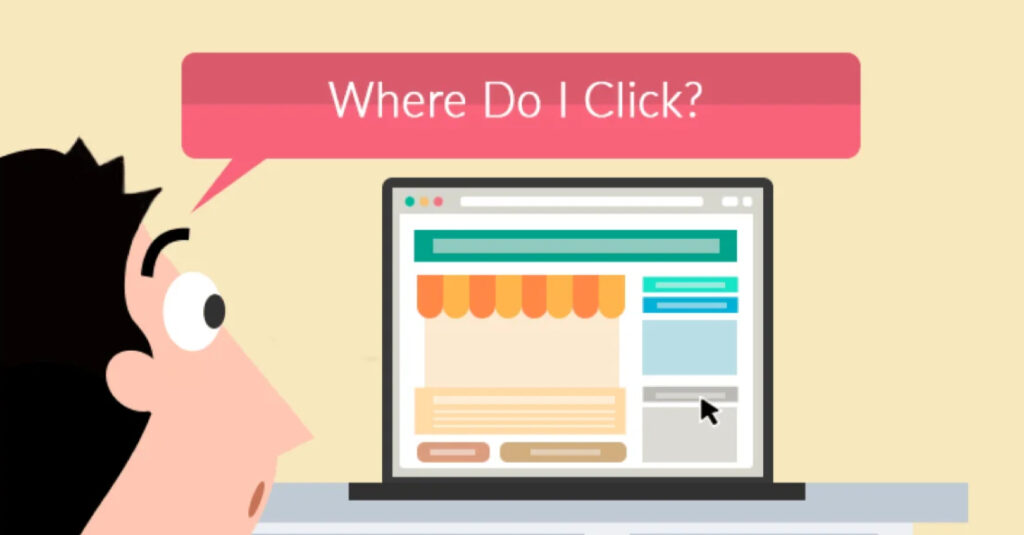 Cluttered or Confusing Design